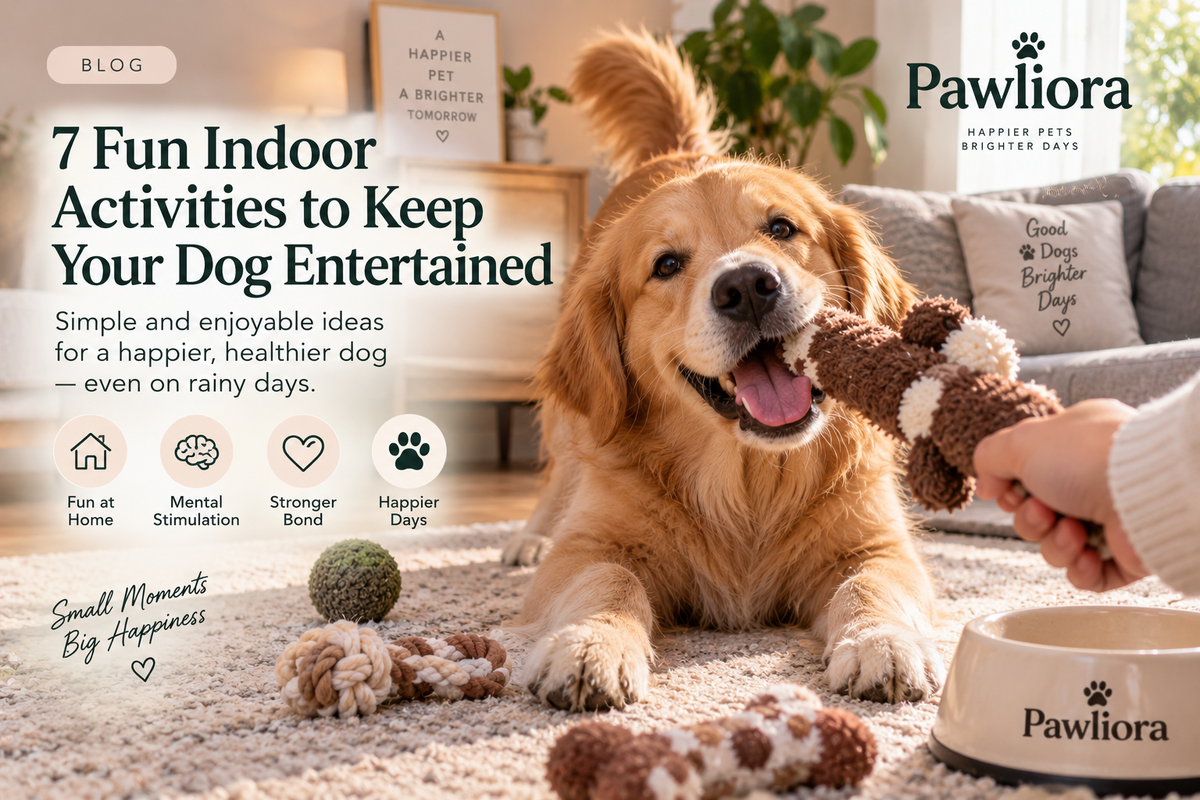 7 Fun Indoor Activities to Keep Your Dog Entertained