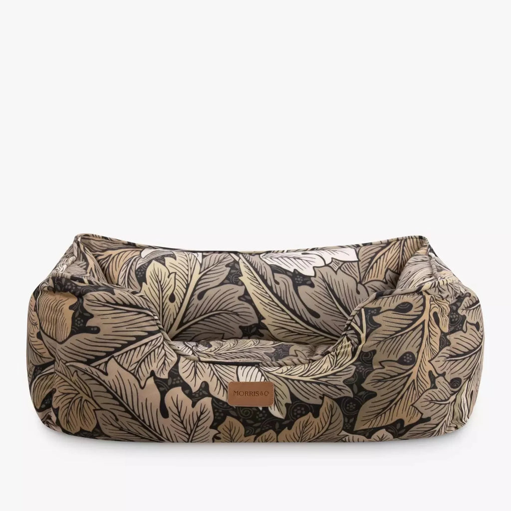 Morris & Co Acanthus Print Dog Bed