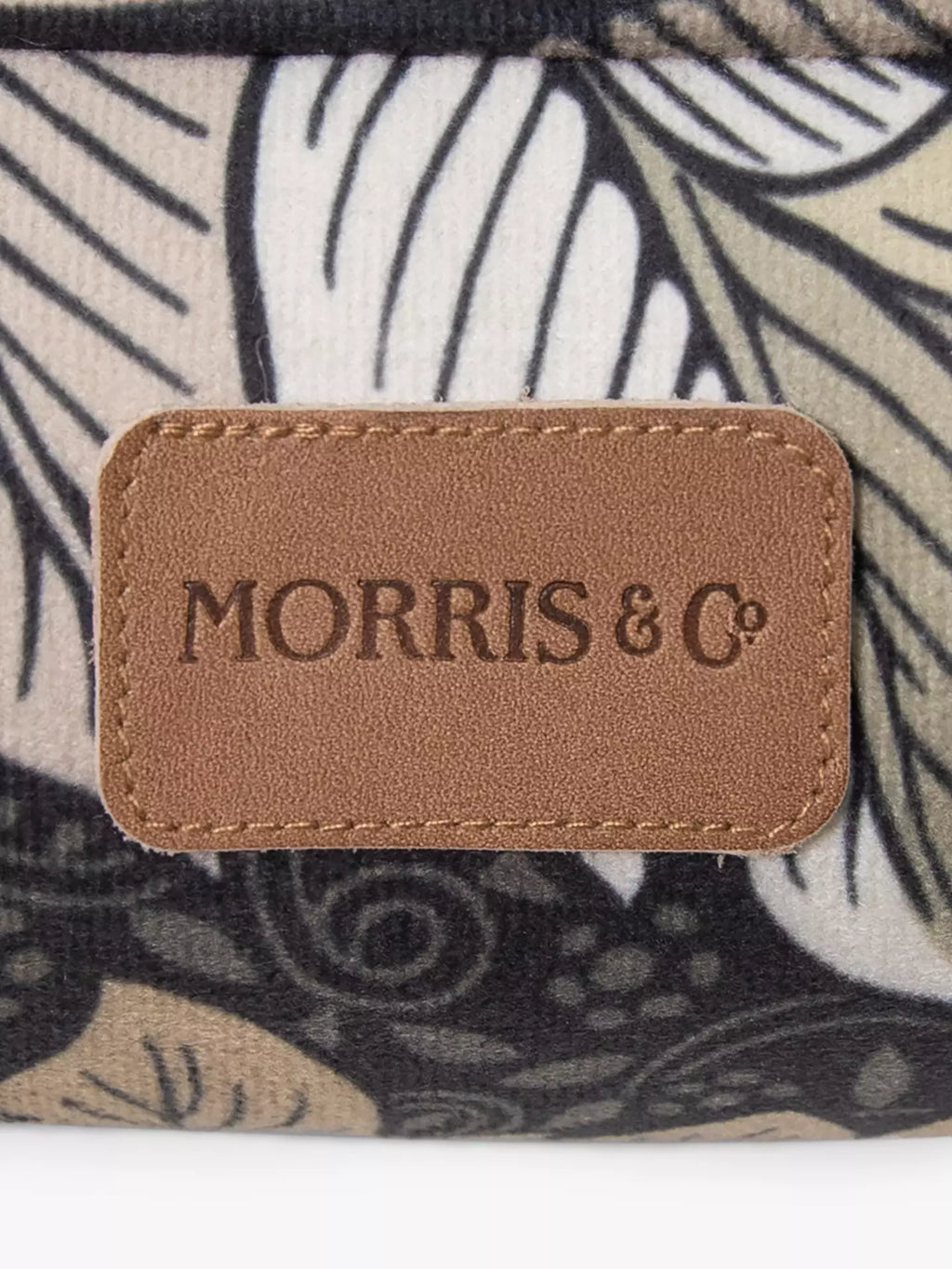 Morris & Co Acanthus Print Dog Bed