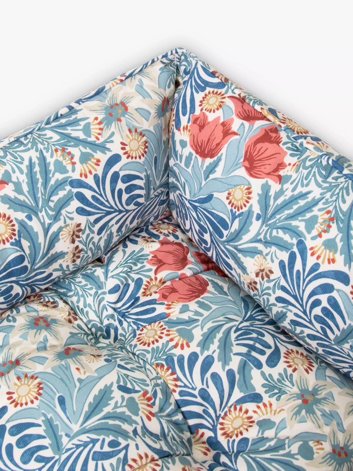 Morris & Co Bower Print Dog Bed