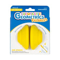 Chewtastic Geometrics Geo-Spherix Ball Bright Yellow Dog Toy