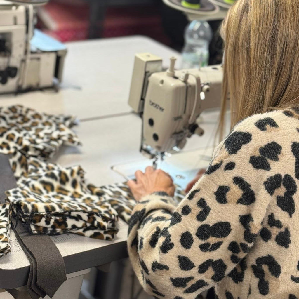 Dachshund Wild Animal Print Fleece Suits with 4 Legs