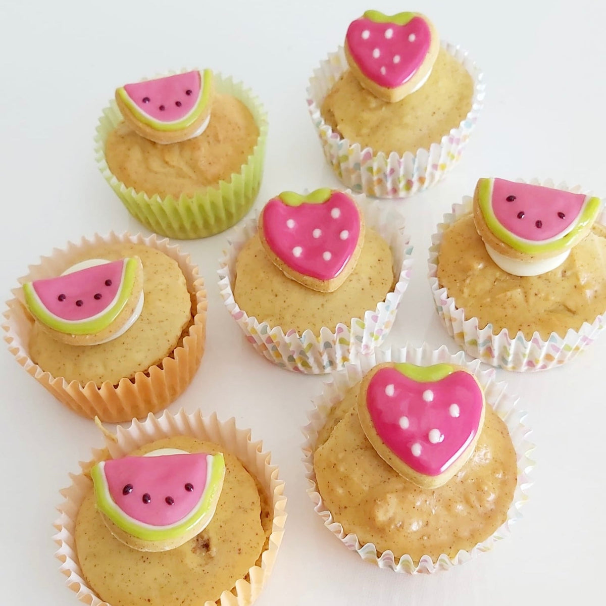 Fun Fruit Cupcake for Dogs