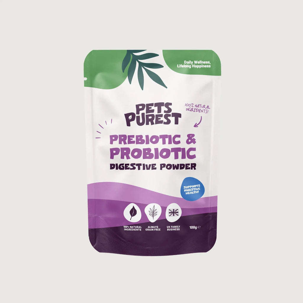 Pets Purest Prebiotic and Probiotic Digestive Powder