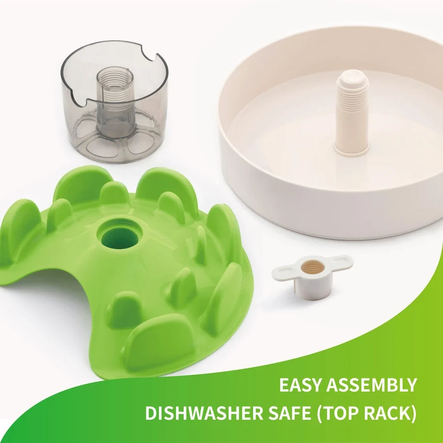 Spin Interactive Slow UFO Tricky Feeder Bowl for Dogs