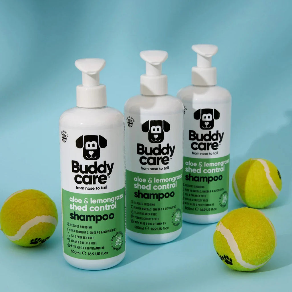 Buddycare Aloe & Lemongrass Shed Control Dog Shampoo