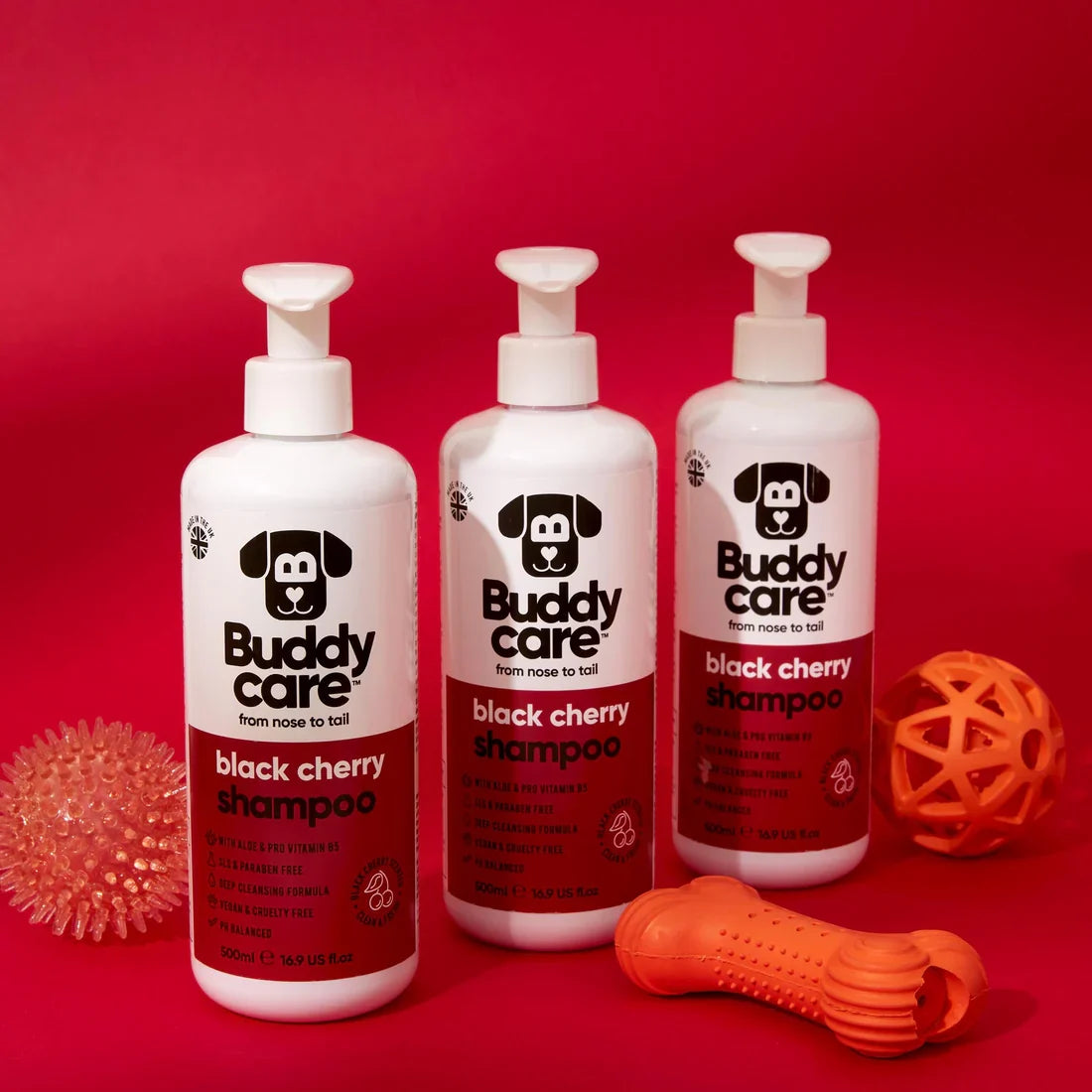 Buddycare Black Cherry Shampoo for Dogs