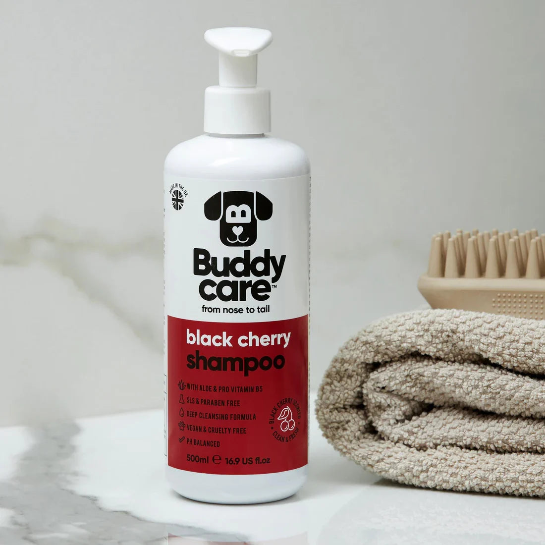Buddycare Black Cherry Shampoo for Dogs