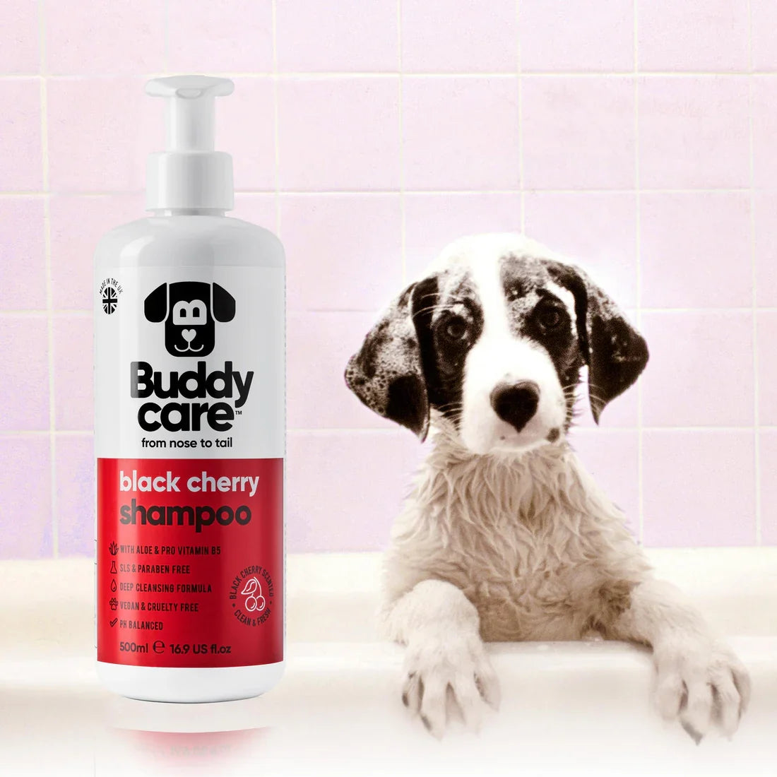 Buddycare Black Cherry Shampoo for Dogs
