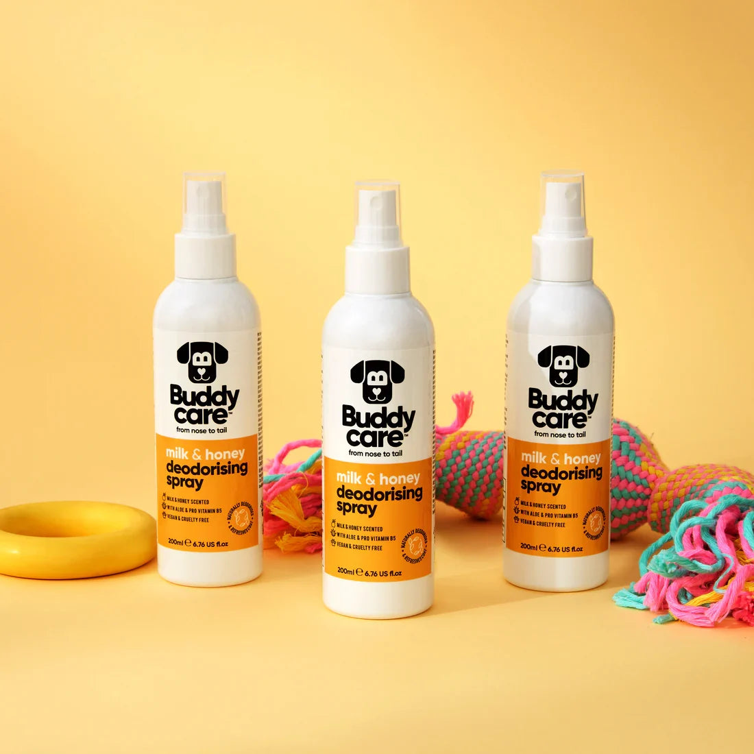 Buddycare Milk and Honey Deodorising Spray