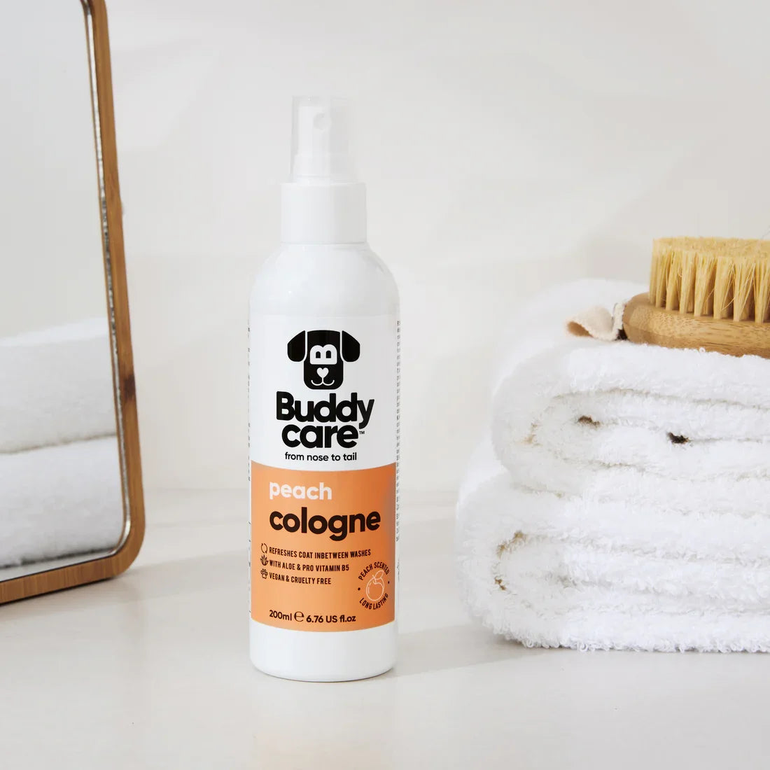 Buddycare Peach Cologne Spray for Dogs