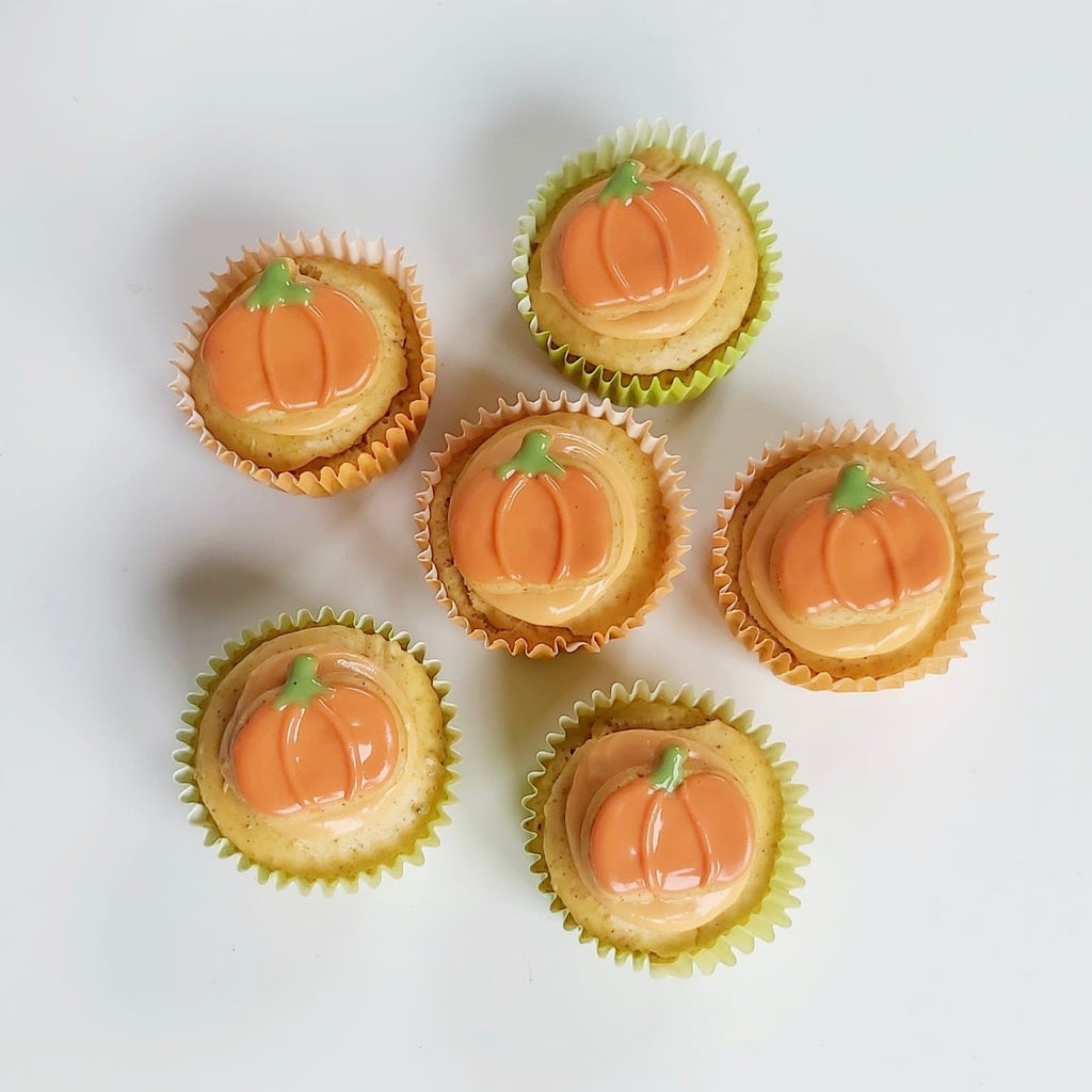 Autumn Pumpkin Cupcake for Dogs
