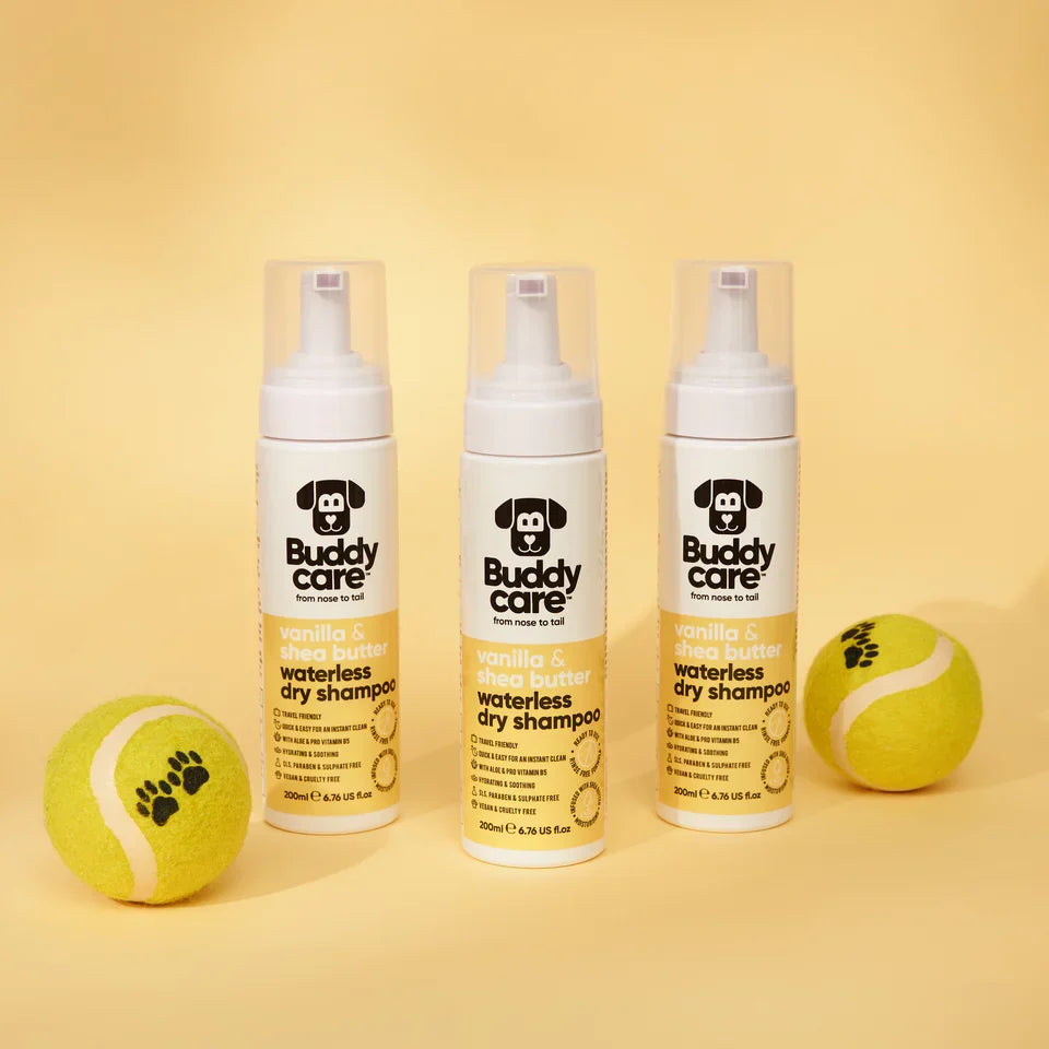 Buddycare Waterless Dry Shampoo Vanilla and Shea Butter