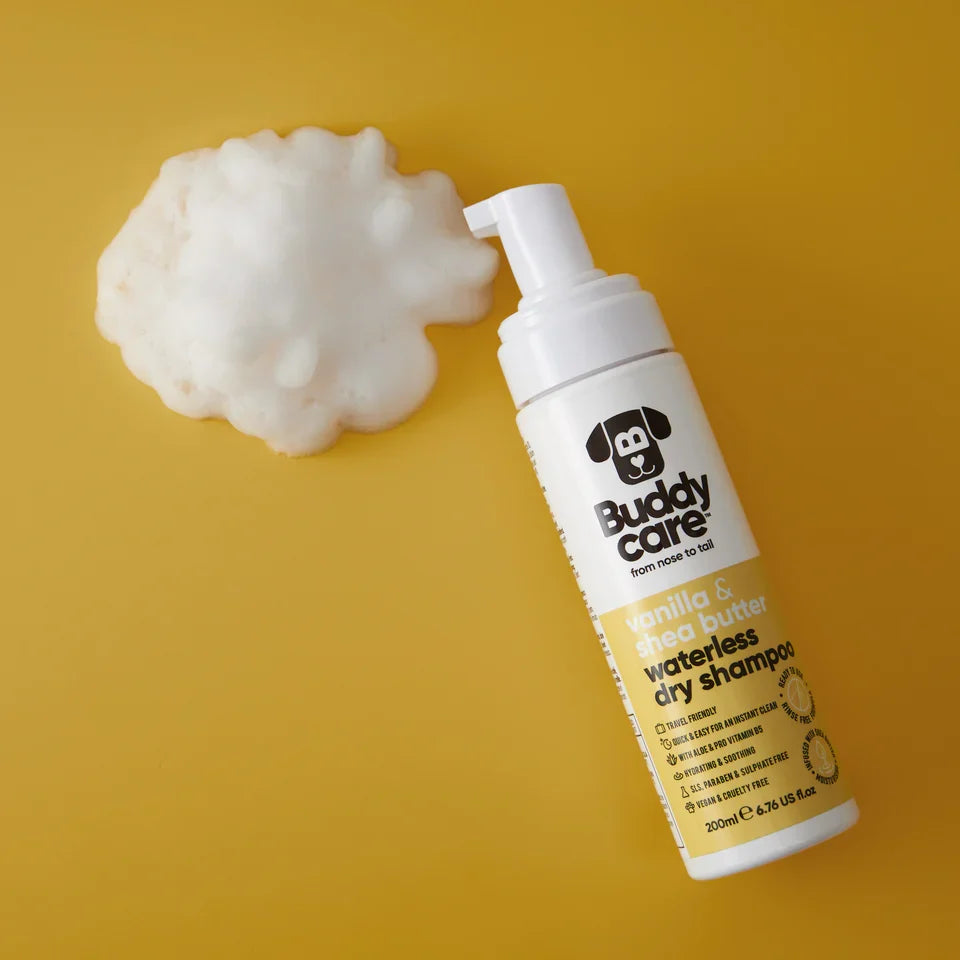 Buddycare Waterless Dry Shampoo Vanilla and Shea Butter