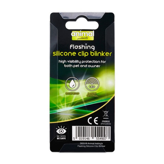 Flashing Silicone Blinker Light For Dog's Collar