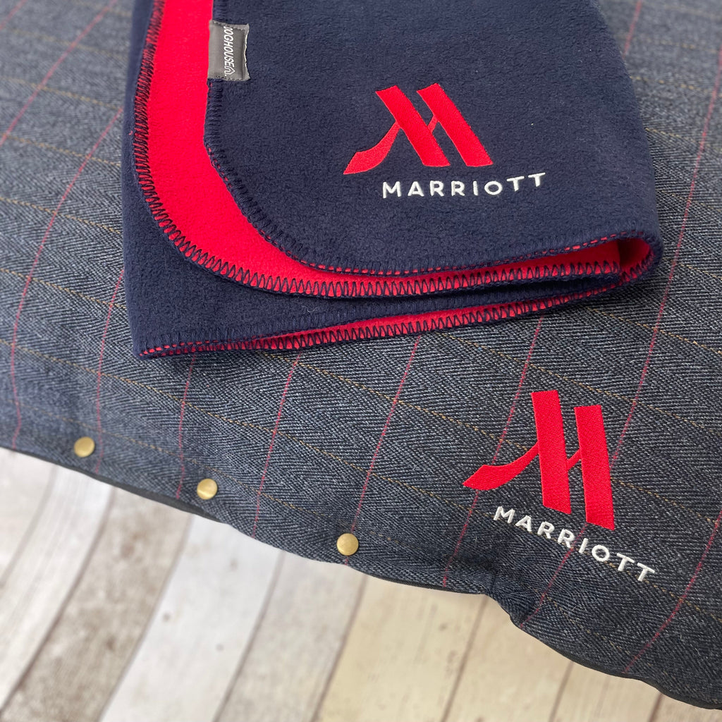 Personalised Dog Beds & Blankets for Dog Friendly Hotels