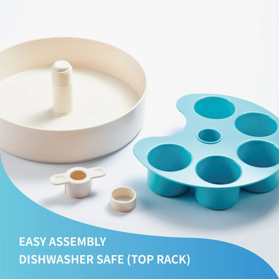 Spin Interactive Slow Feeder Palette Bowl for Dogs