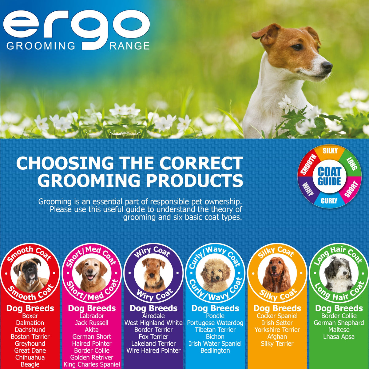 Ancol Ergo Flea Comb for Pets