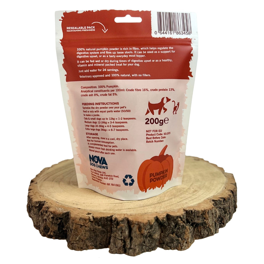Nova Pumpkin Powder for Cats and Dogs