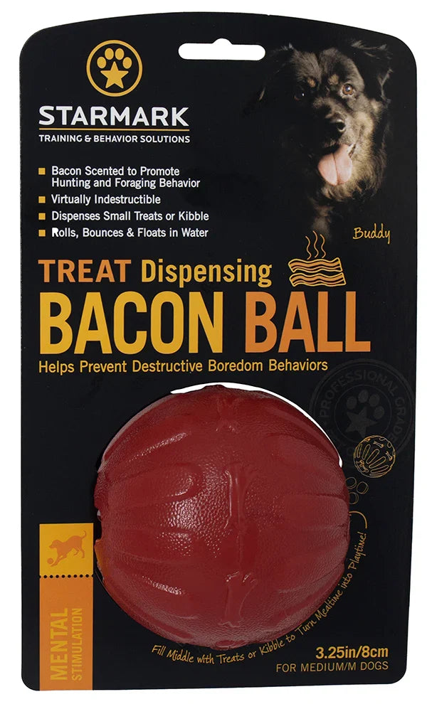 Durafoam Treat Dispensing Chew Ball for Dogs