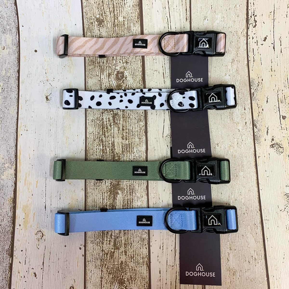 Pawliora Everyday Comfort Dog Collar in Dalmatian Spot