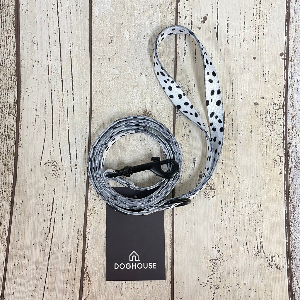 Pawliora Everyday Comfort Dog Lead in Dalmatian Spot