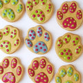 Paw Print Biscuits for Dogs