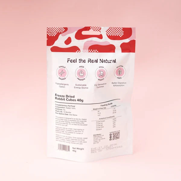 Waita Freeze Dried Rabbit Cubes