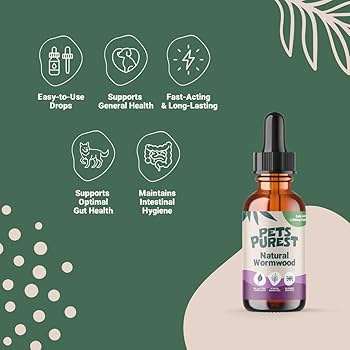 Pets Purest Natural Wormwood Drops