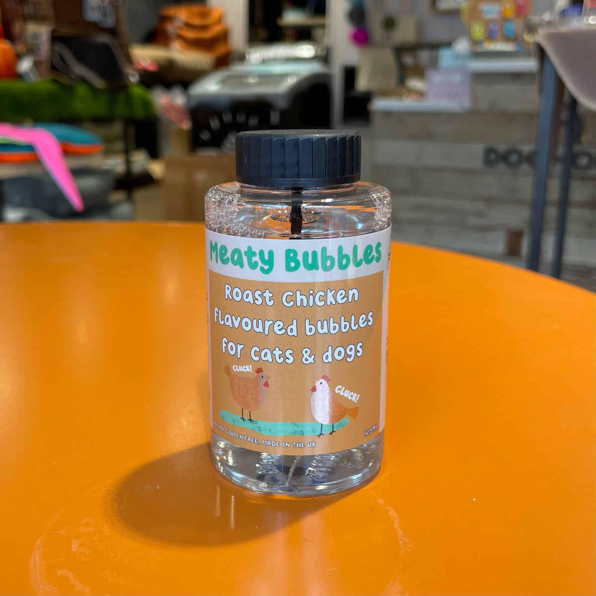 Meaty Edible Bubbles for Dogs