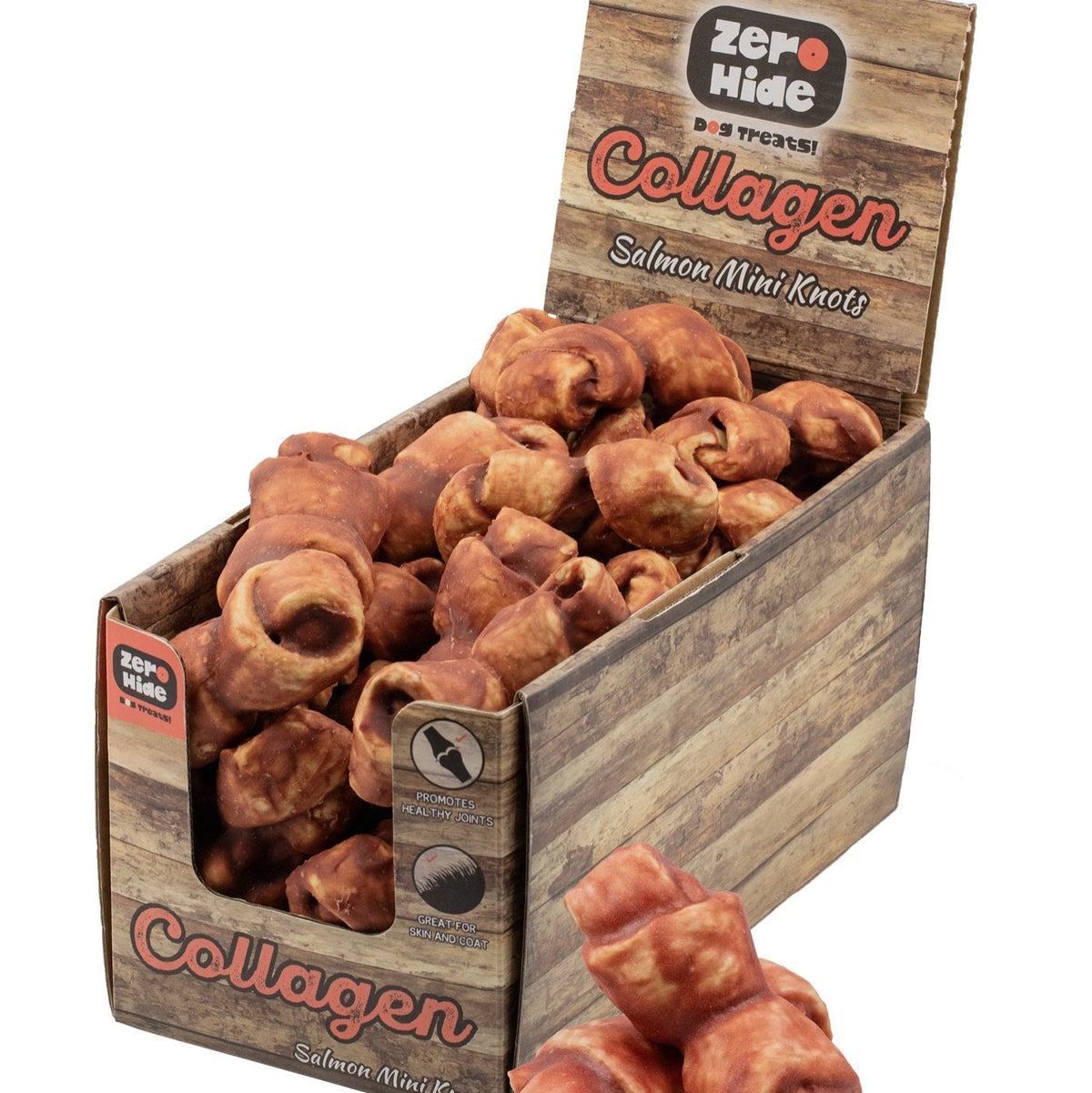 Zero Hide Collagen Salmon Mini Knot for Dogs