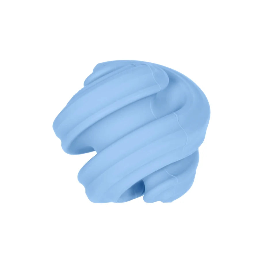 Chewtastic Geometrics Gentle Geo-Hex Pale Blue Dog Toy