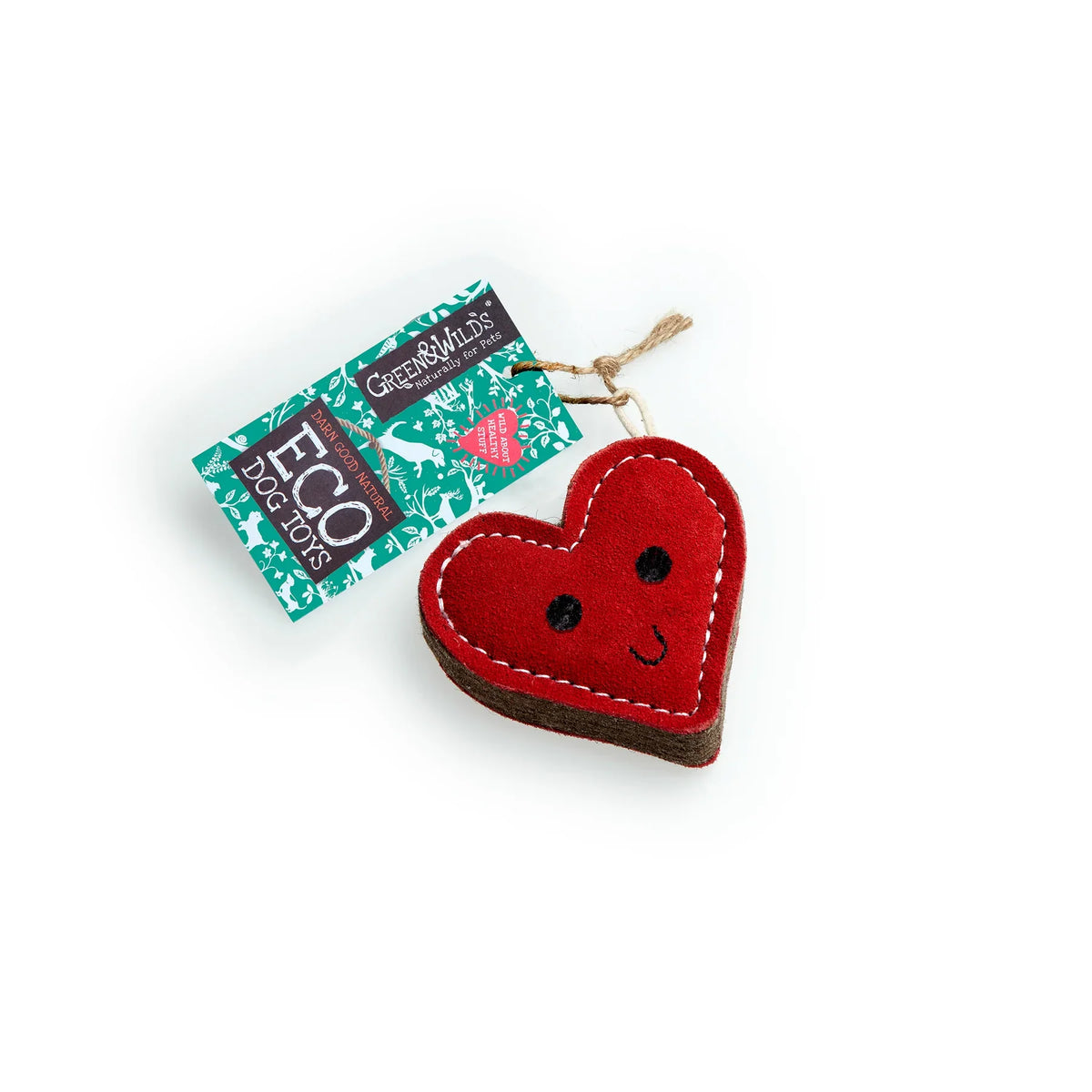 Green & Wilds Trudy True Love Eco Dog Toy