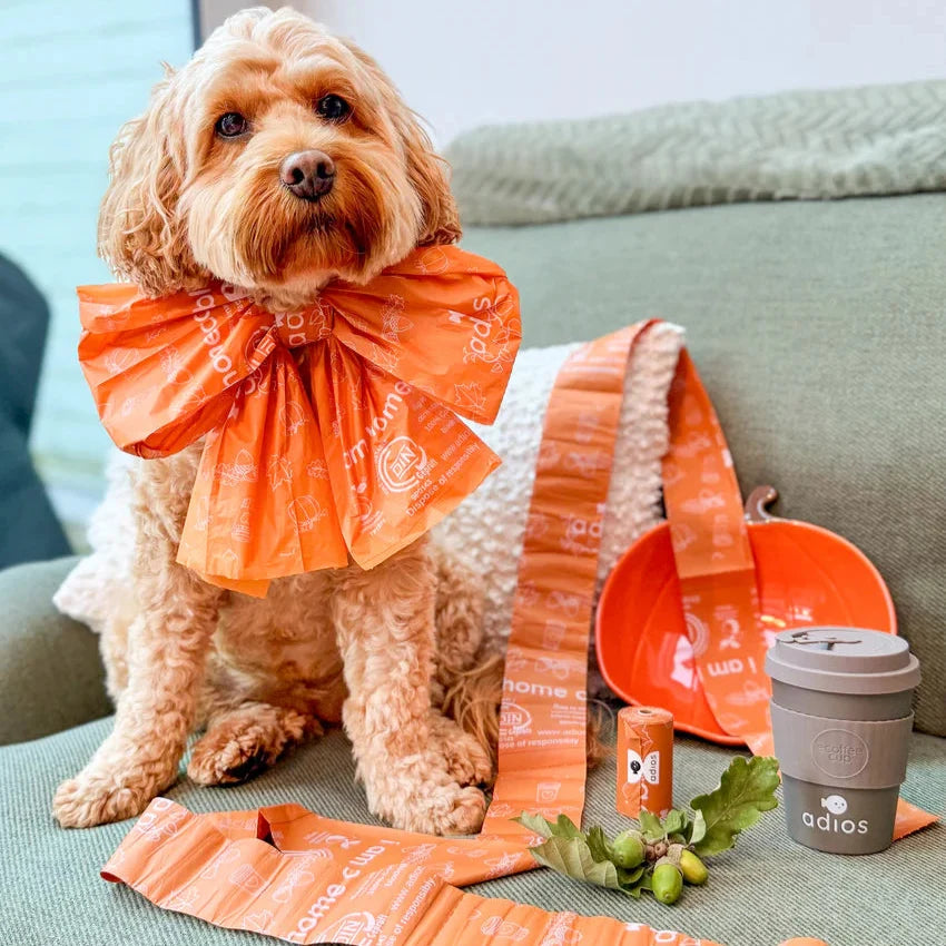 Adios Plastic Limited Edition Autumn Compostable Poop Bag