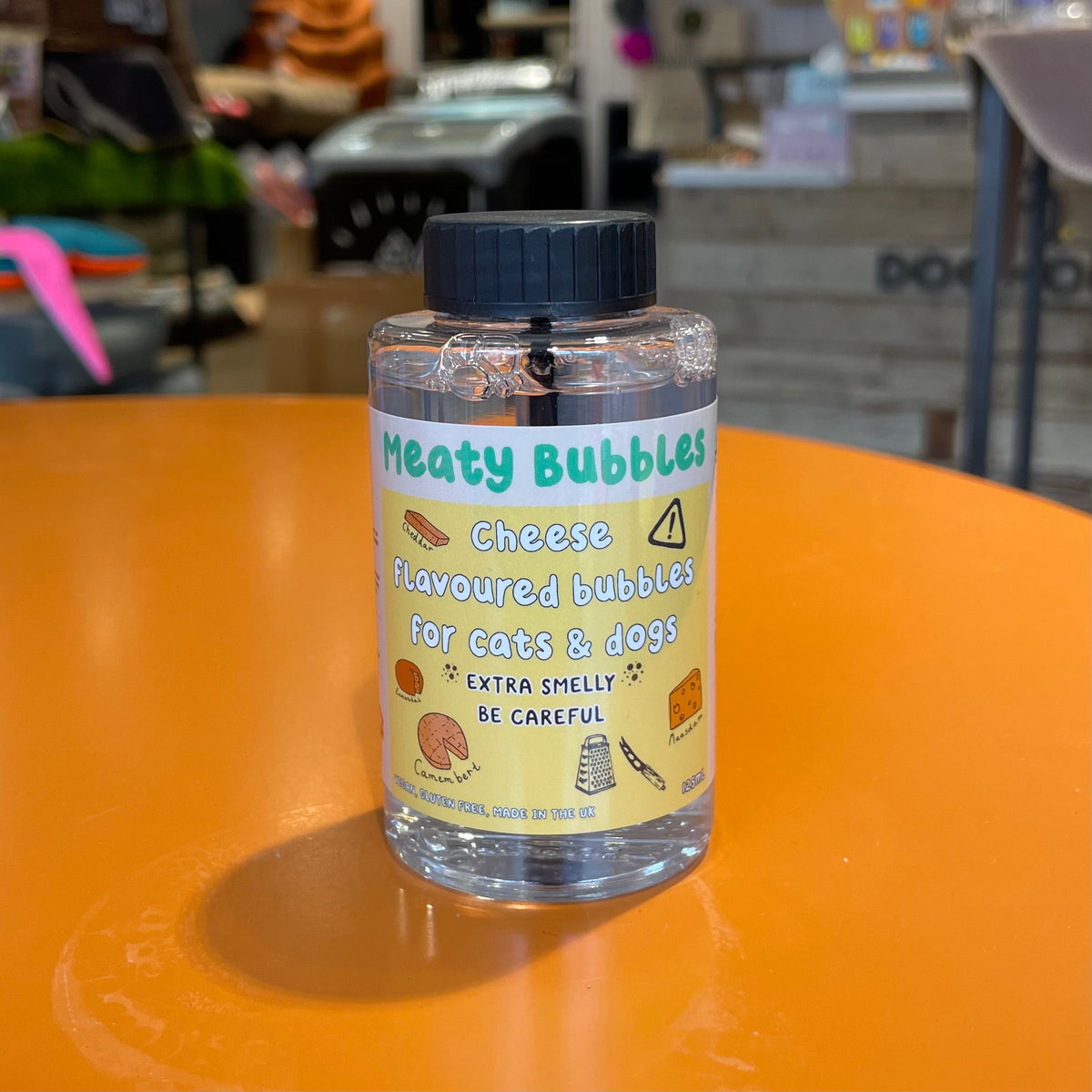 Meaty Edible Bubbles for Dogs