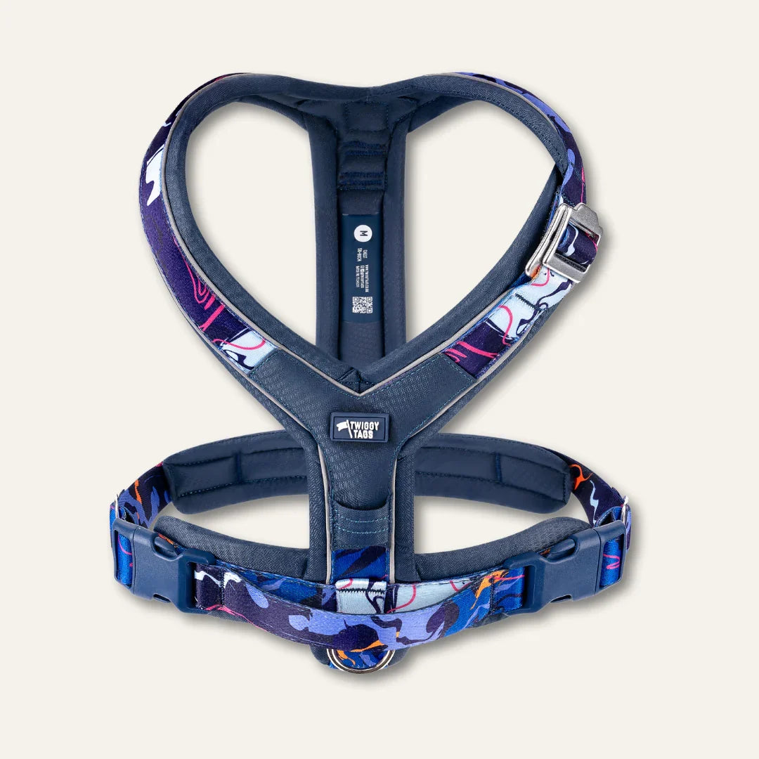 Twiggy Tags Apex Harness in Nebula