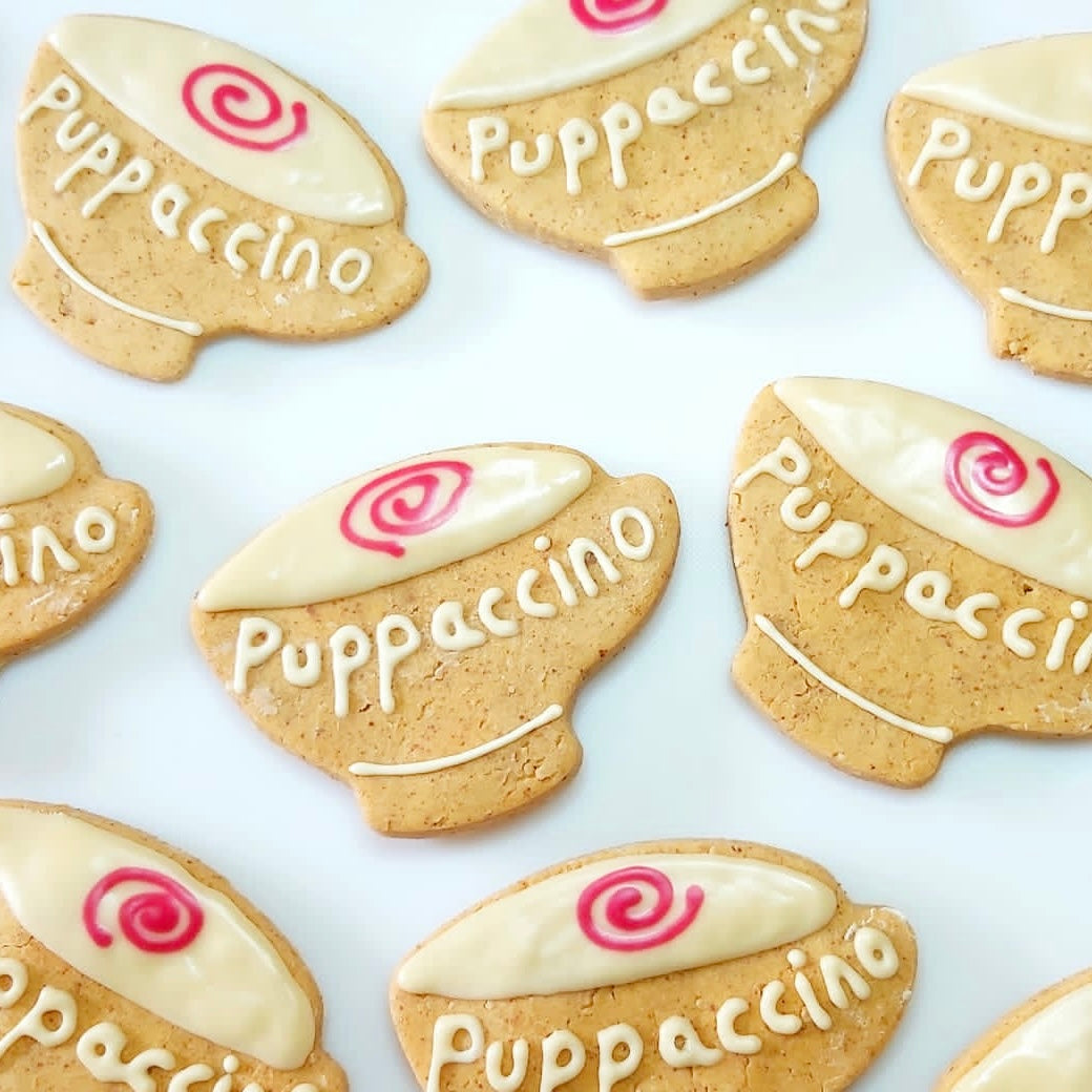 Coffee Cup 'Puppaccino' Biscuits for Dogs