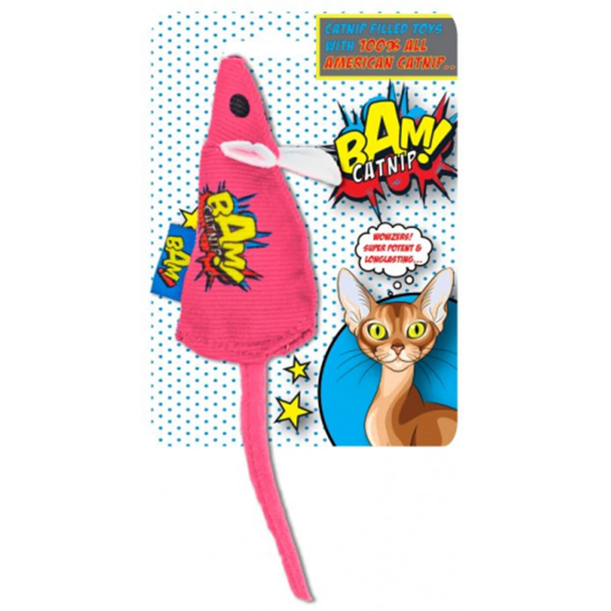BAM! Catnip Mouse Toy
