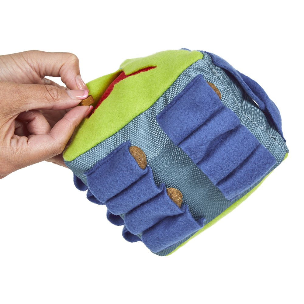 Fabric Snuffle Triangle Puzzle Toy