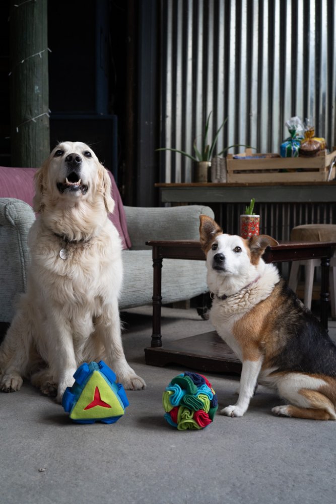 Fabric Snuffle Ball Toy