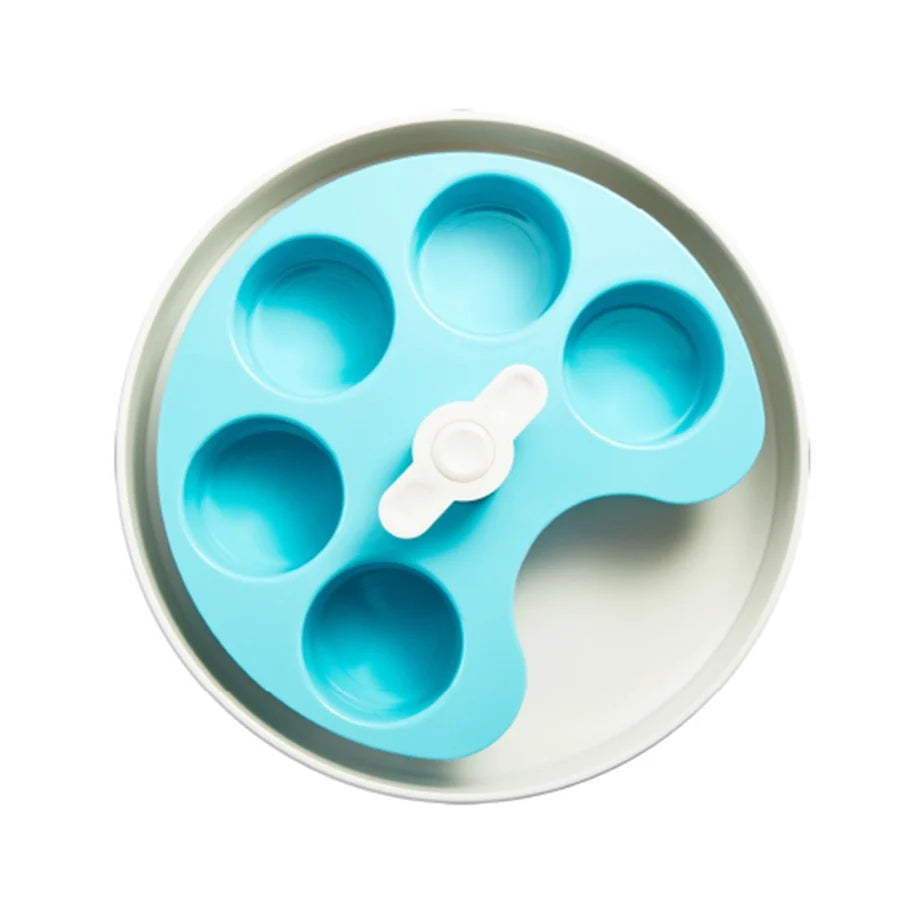Spin Interactive Slow Feeder Palette Bowl for Dogs