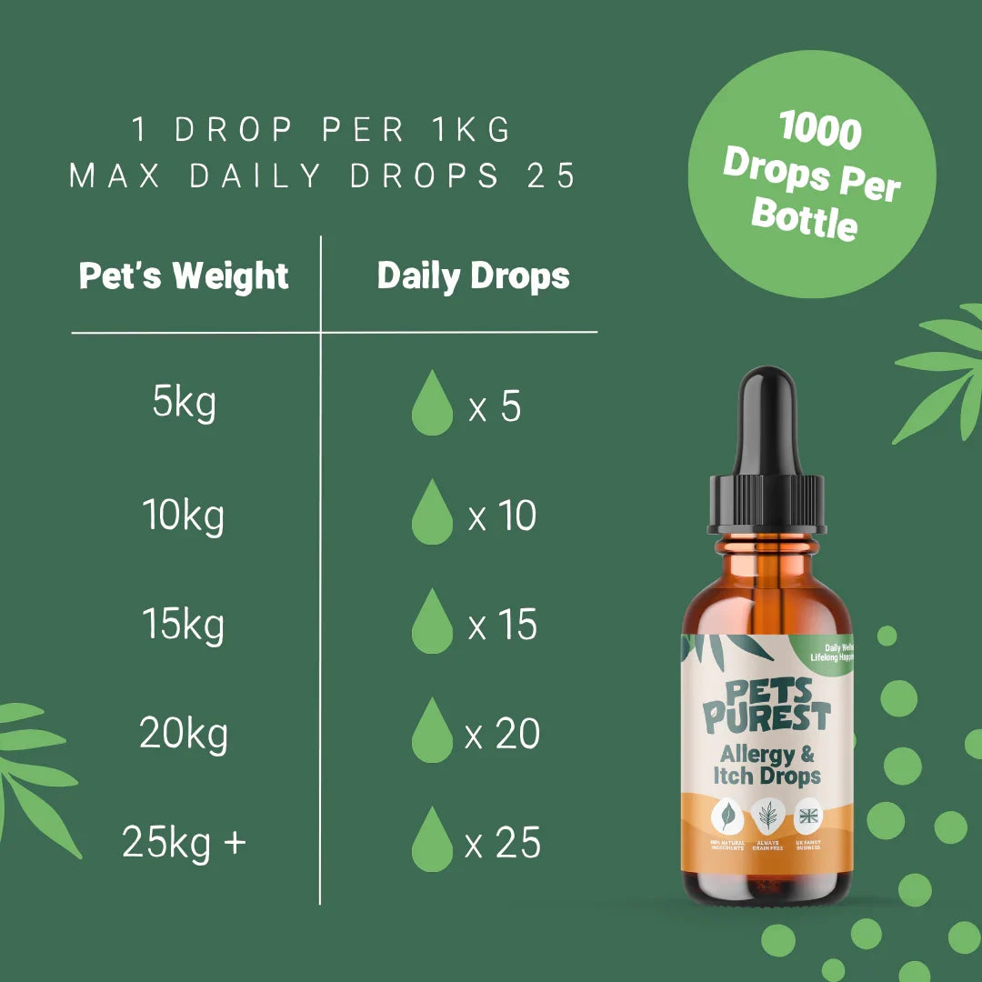 Pets Purest Allergy & Itch Drops