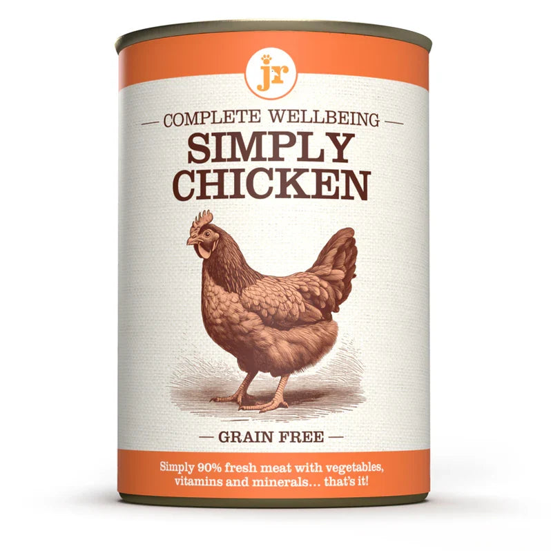 JR Complete Wellbeing Wet Food for Dogs in 400g Tins