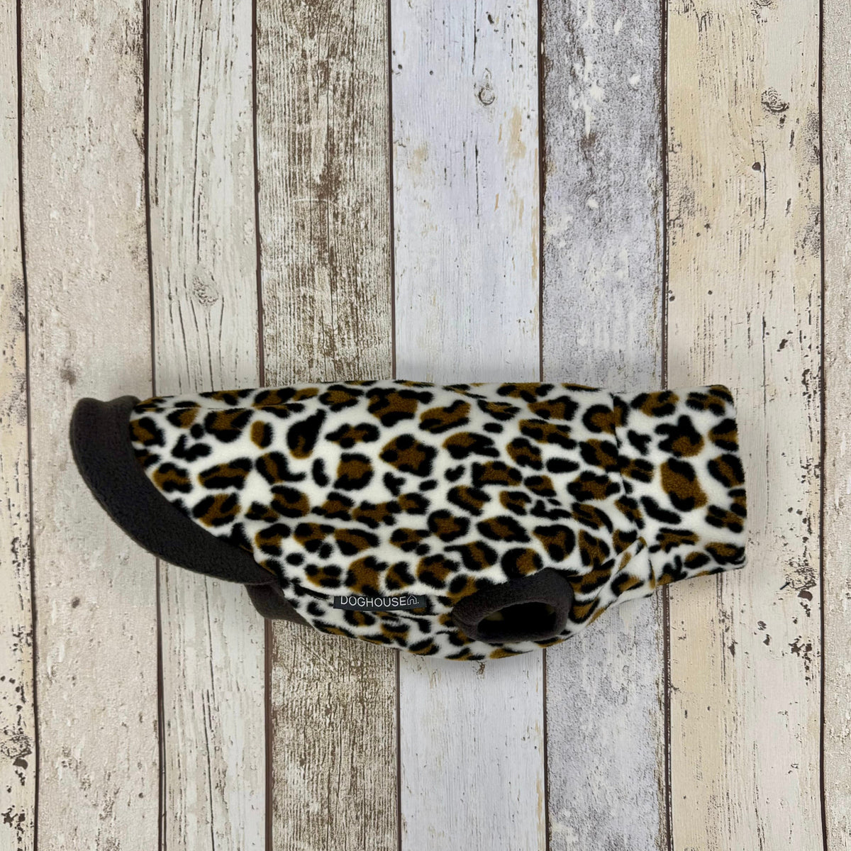 Dachshund Wild Animal Print Fleece Jumper