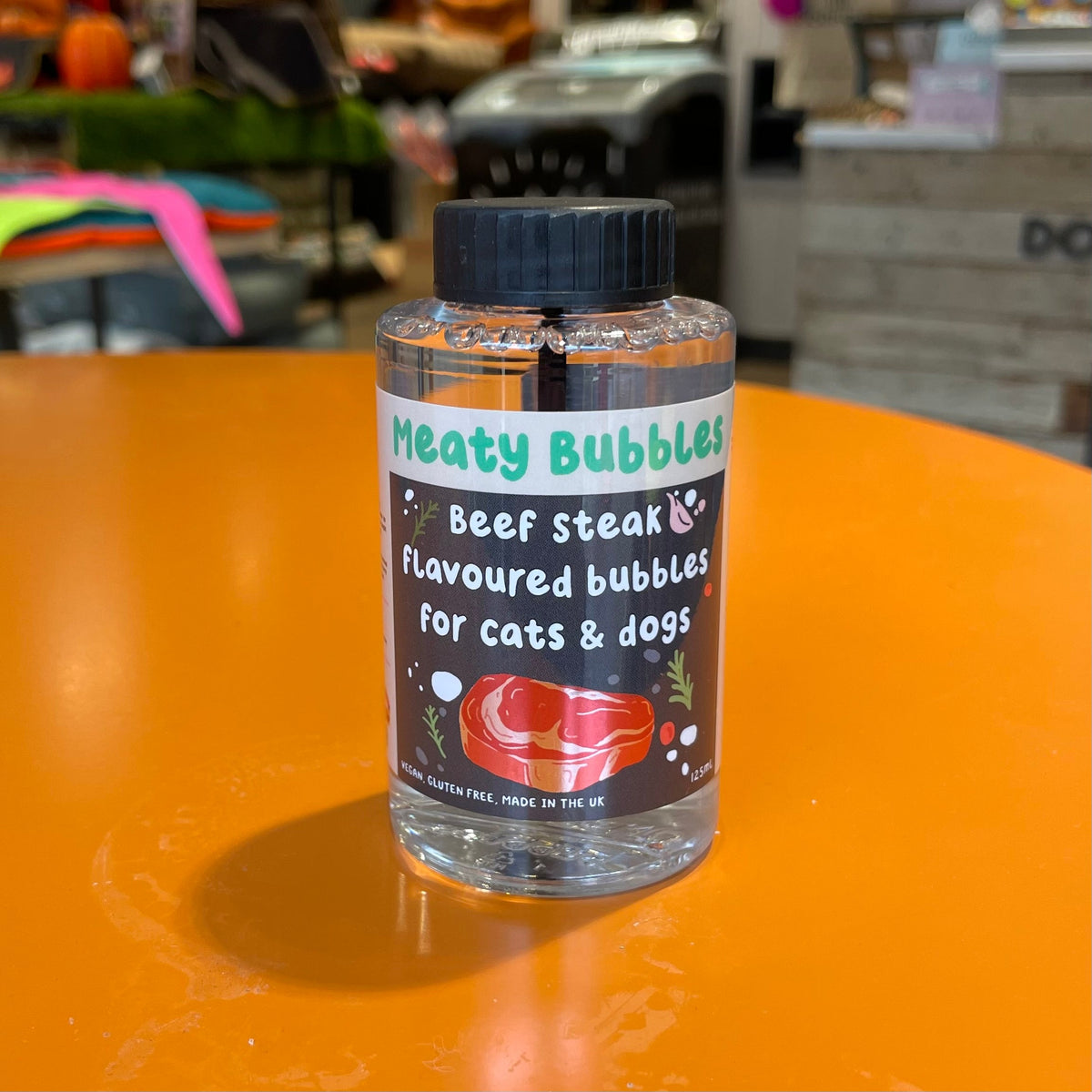 Meaty Edible Bubbles for Dogs