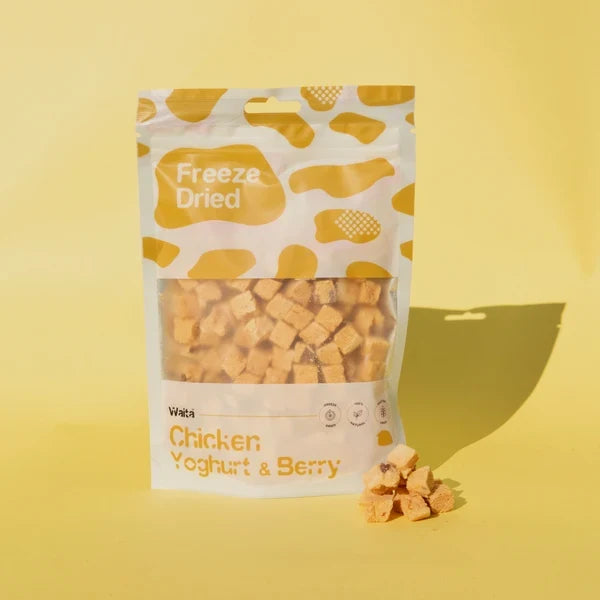 Waita Freeze Dried Chicken, Yogurt & Berry Cubes