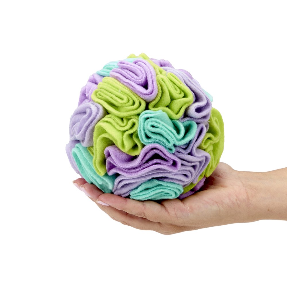 Fabric Snuffle Ball Toy