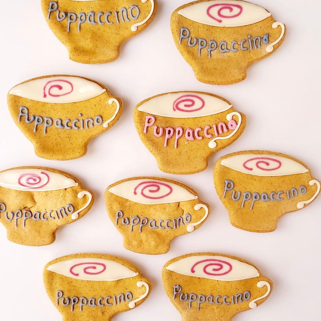 Coffee Cup 'Puppaccino' Biscuits for Dogs