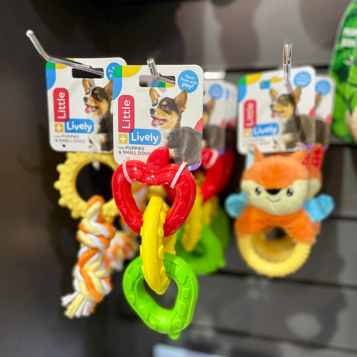 Little & Lively Three Fruit Chain Teething Toy