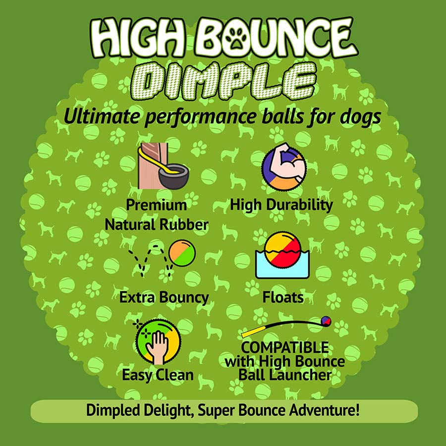 SportsPet Dimple Scented High Bounce Balls